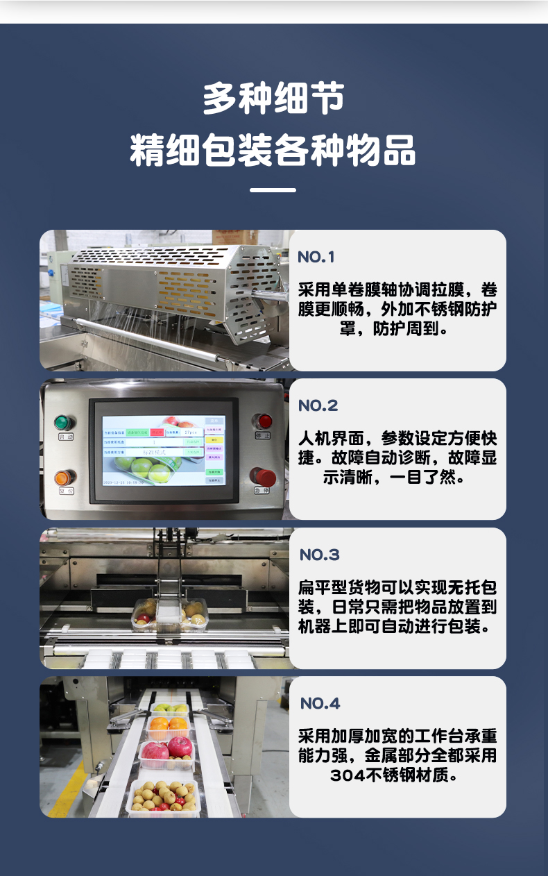 保鮮膜生鮮包裝機(jī)(圖2)